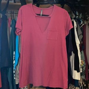 Maroon Torrid shirt